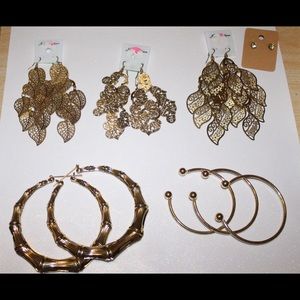 Gold Glam Jewelry Bundle